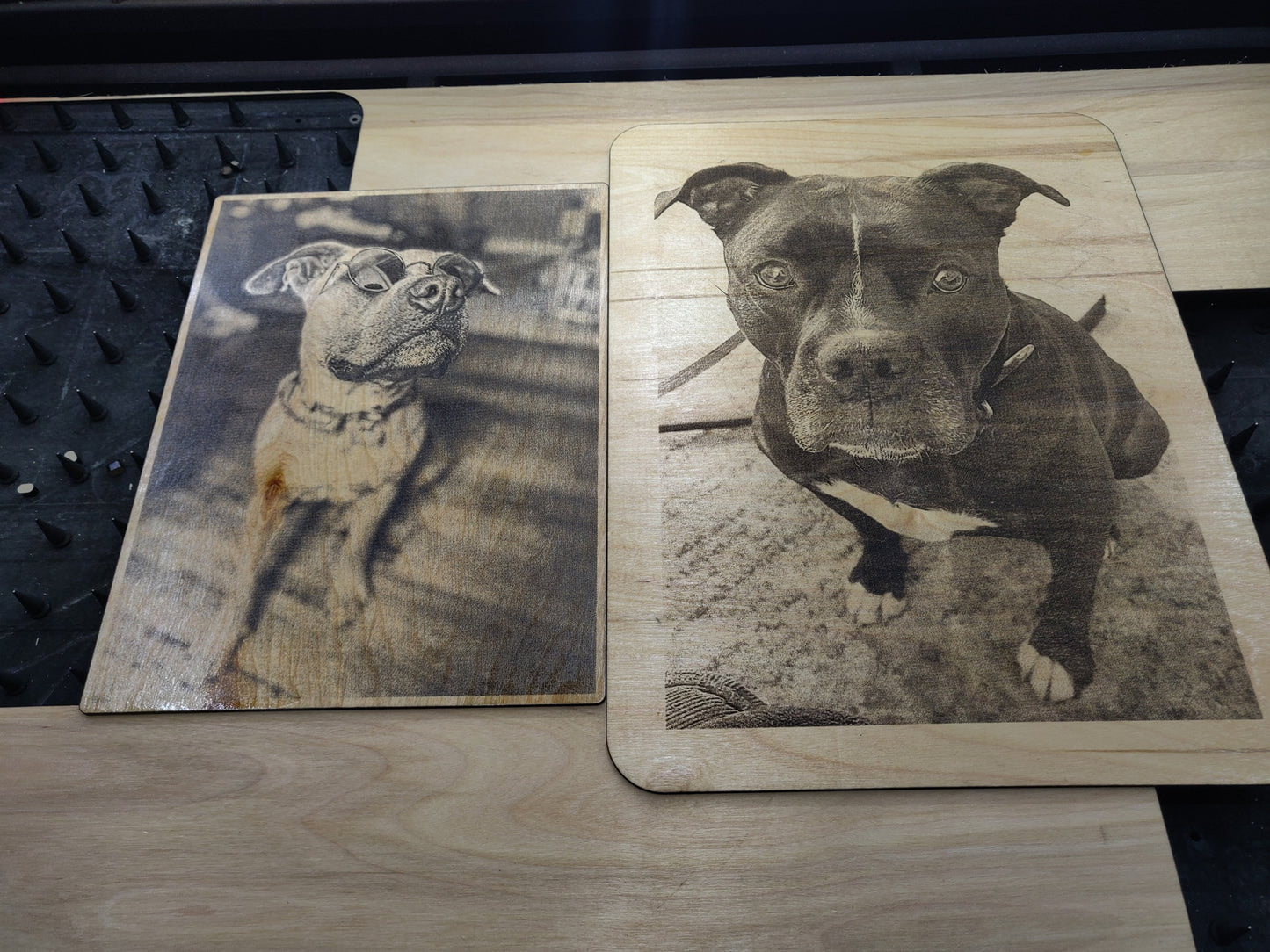 Photo Engraved 1/4" Birchwood