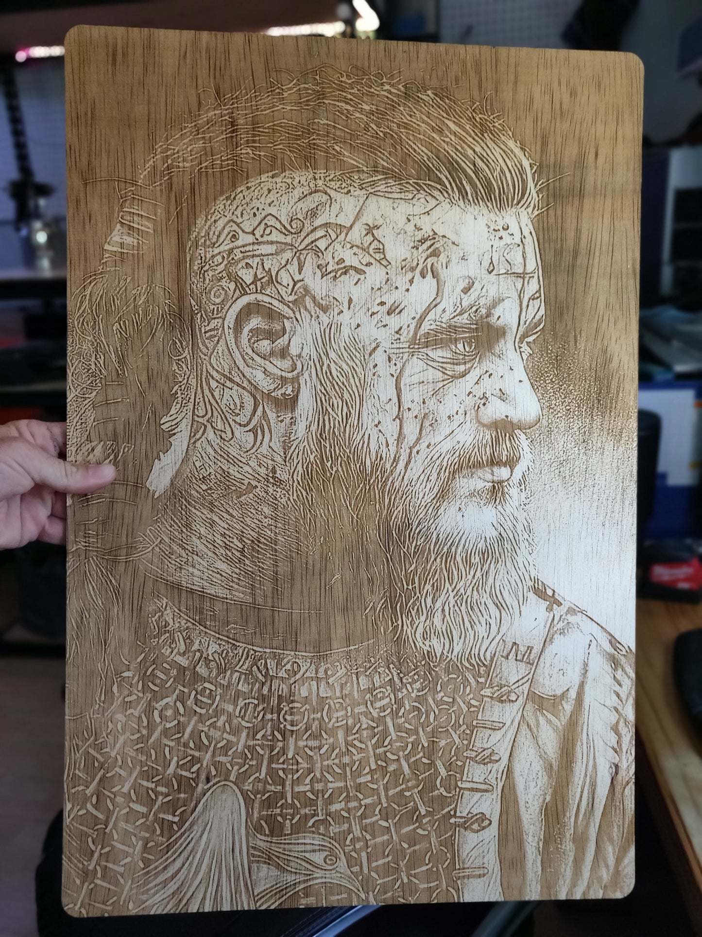 Photo Engraved 1/4" Birchwood