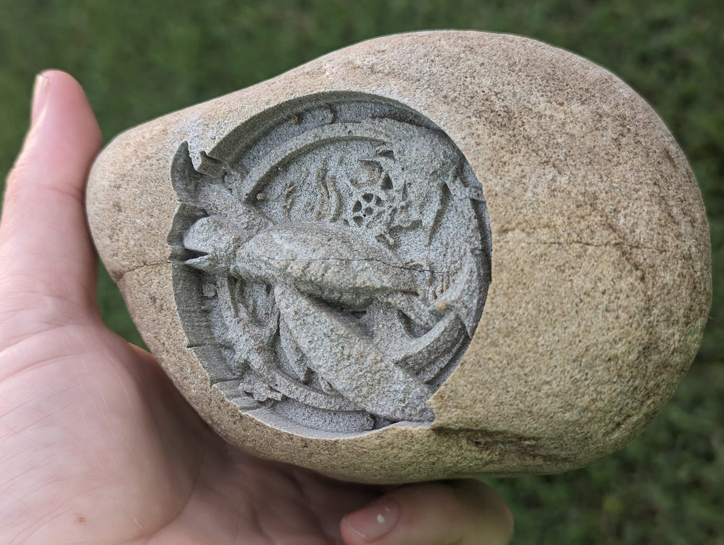 Laser Engraved Rocks