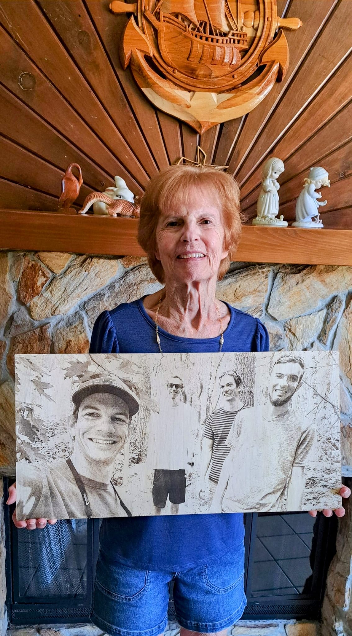 Photo Engraved 1/4" Birchwood
