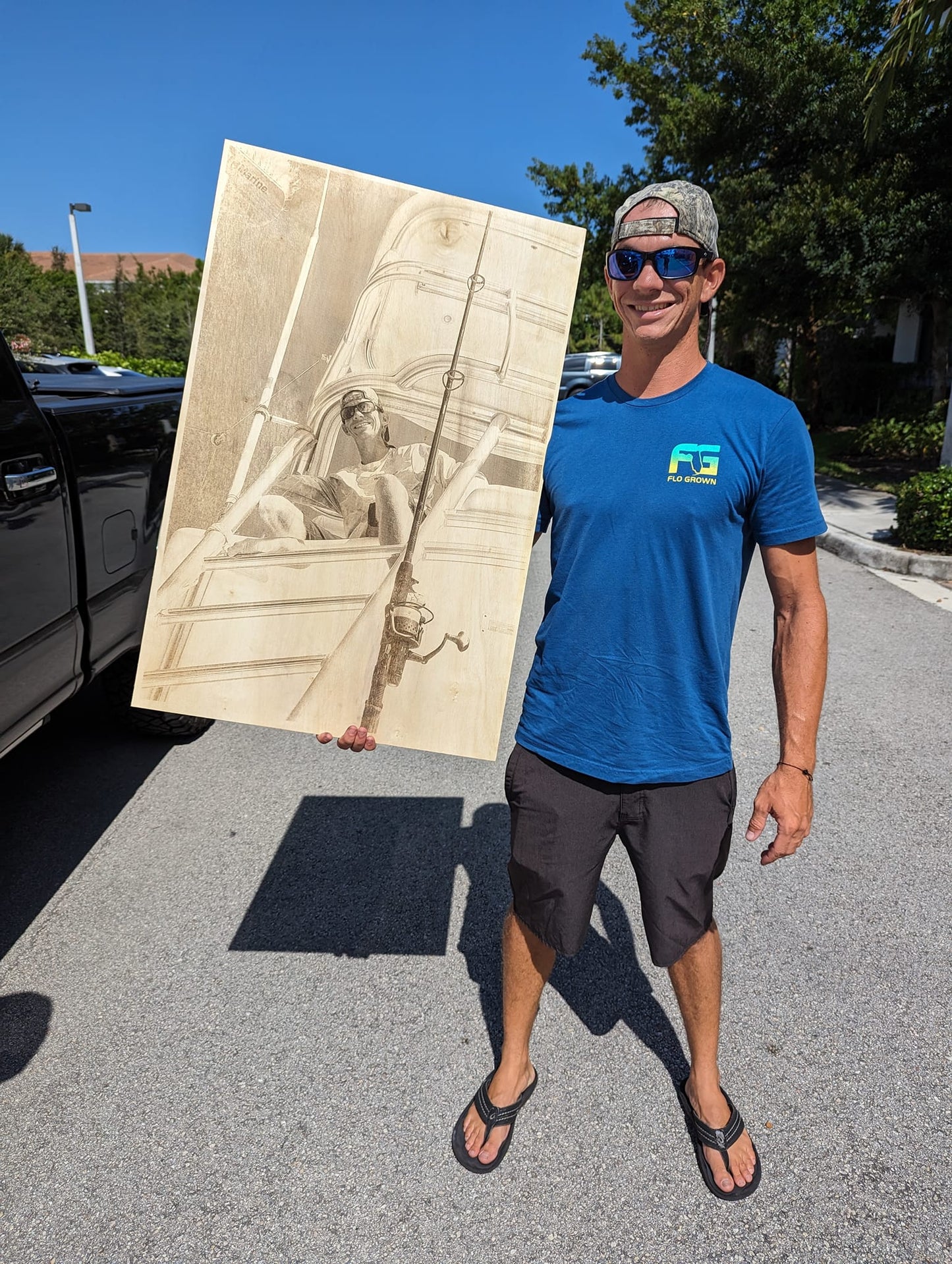 Photo Engraved 1/4" Birchwood