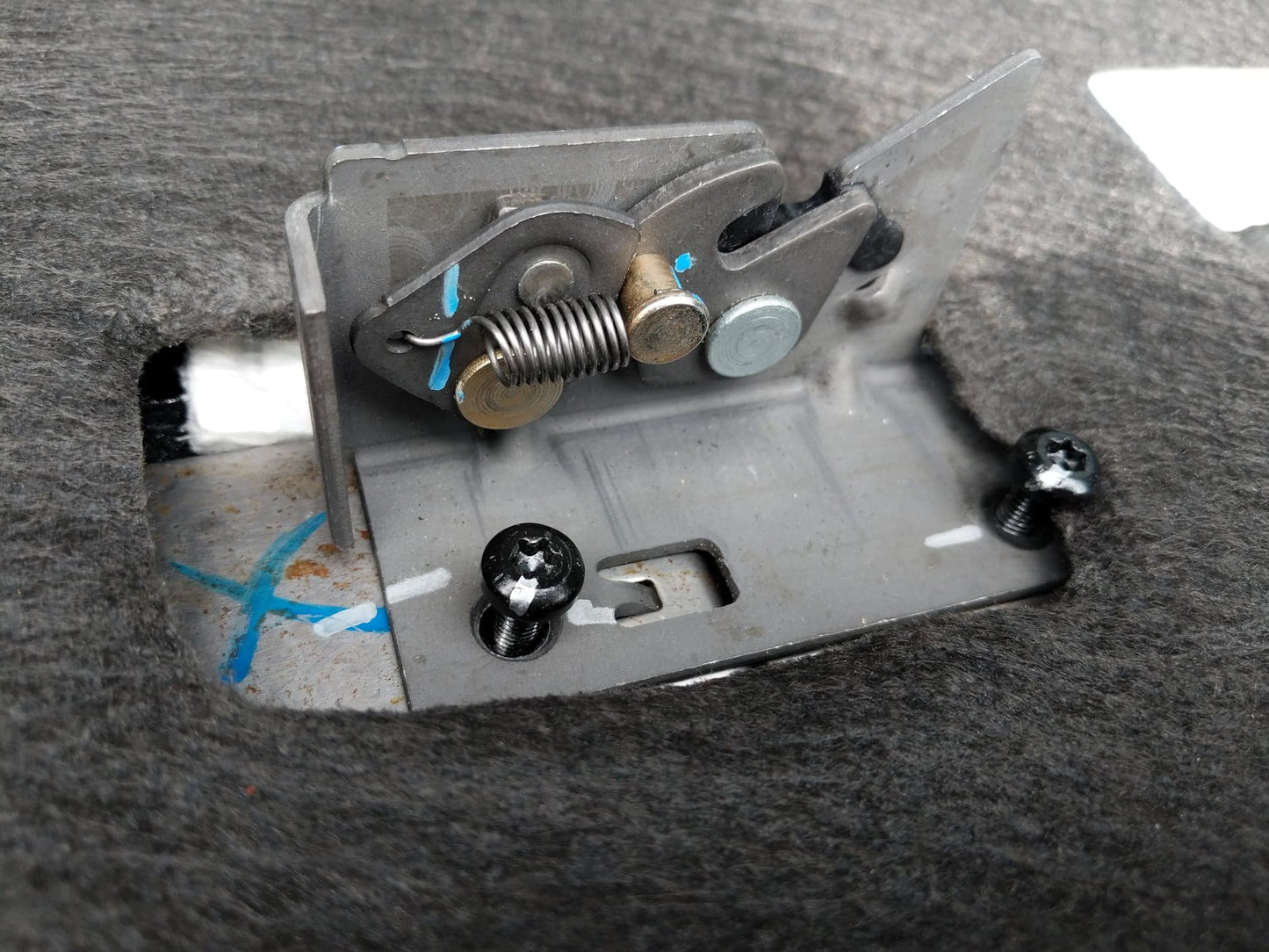 Ford Truck Rear Seat Release