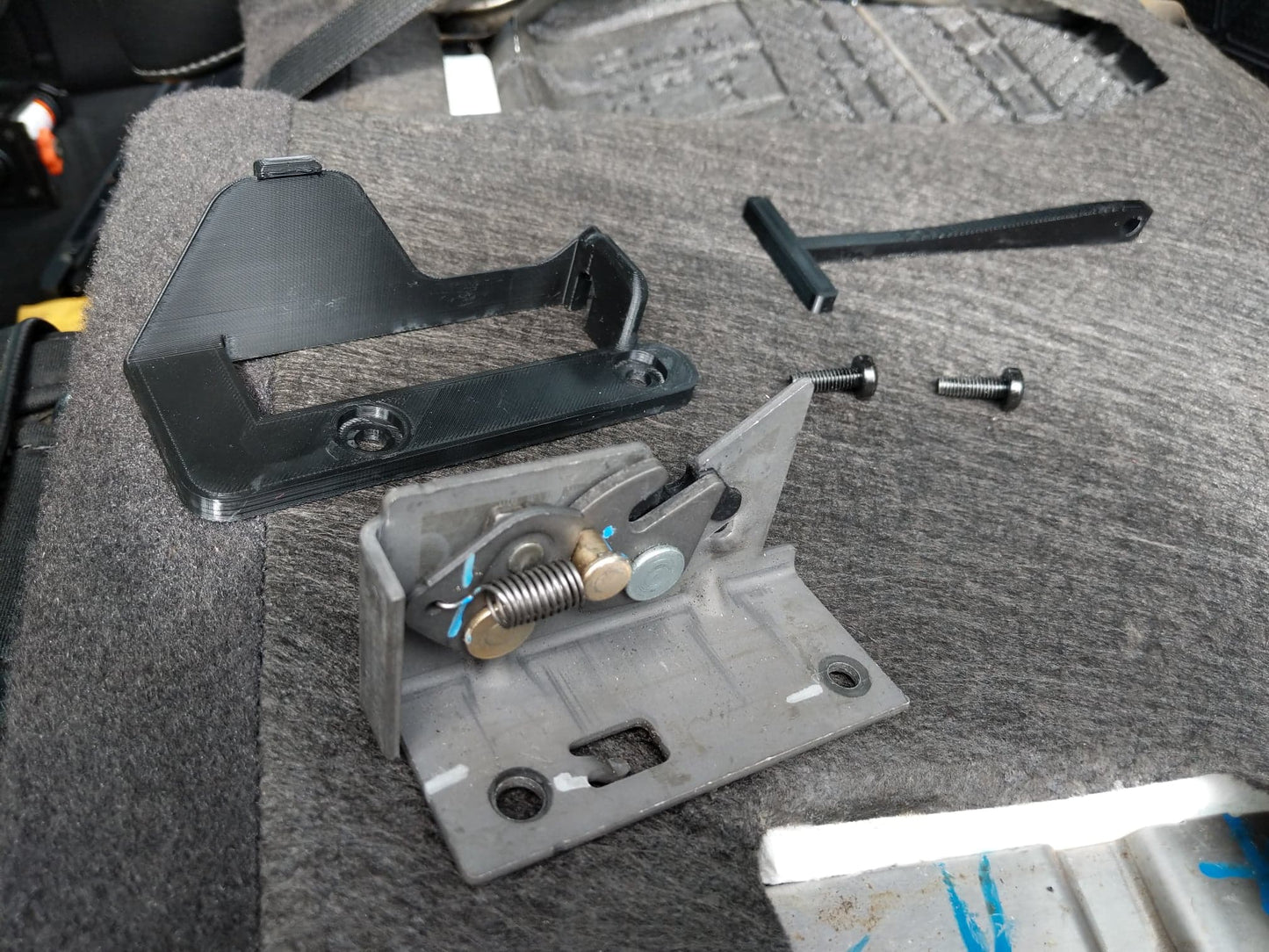Ford Truck Rear Seat Release