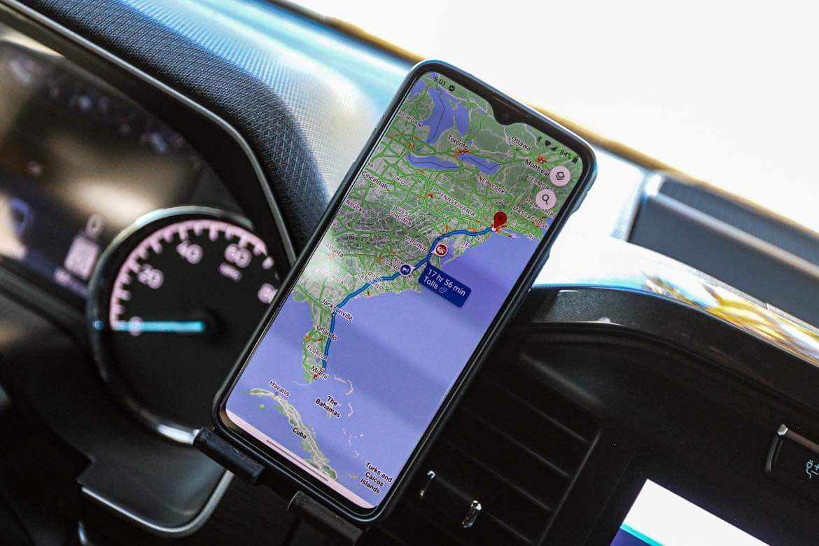 2021+ F150 Clip on Phone Mount